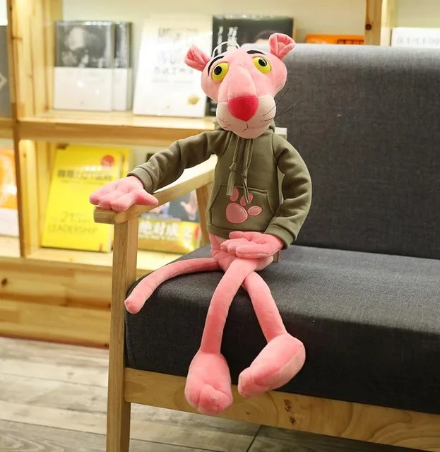 55/130CM Cartoon Doll Pink Panther Plush Toys Stuffed Doll Magic Dolls Children Brinquedos Christmas Birthday Presents For Kids