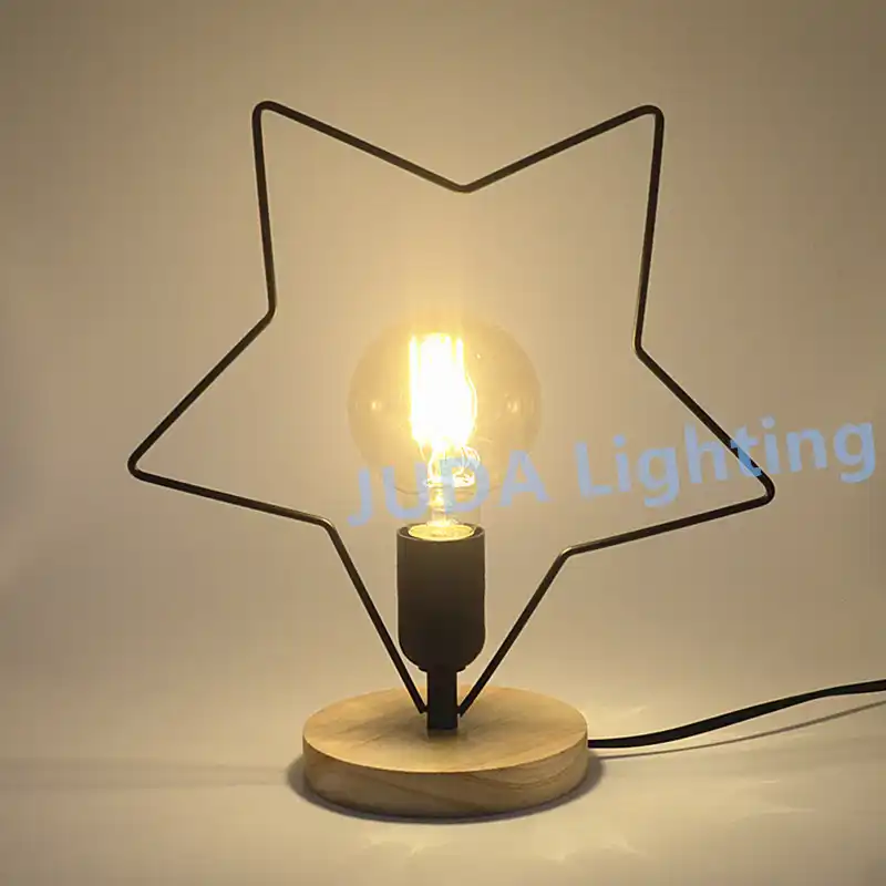 wooden lampshade base