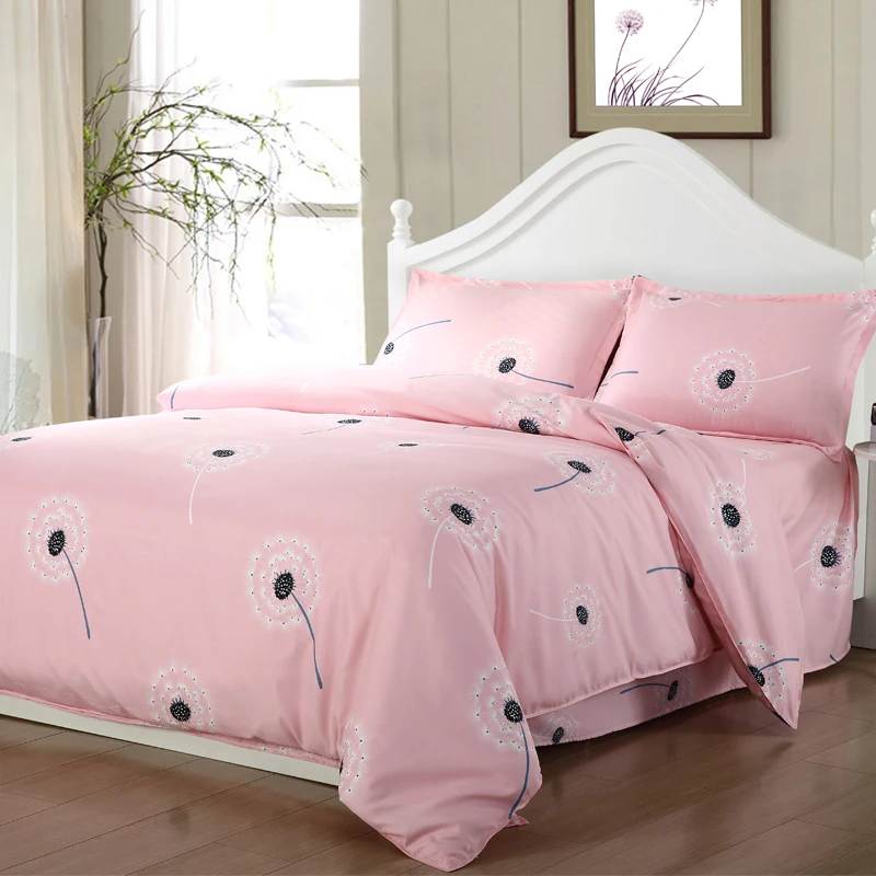 

4 PCS/Set 2016 New Bedding Set Printing Bed Sheet/Duvet Cover/Pillowcase Microfiber Bed Set Bedding Sets Duvet Cover