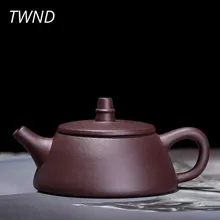 120CC фиолетовый глина Исин чай горшок китайский кунг фу Хан ze чайник Zisha костюм галстук Гуаньинь черный посуда для напитков 16,4