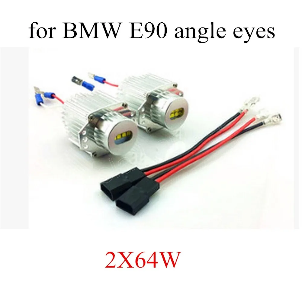 2X64W LED Angel Eyes for BMW E90 marker light lamp car styling high quality hot sale