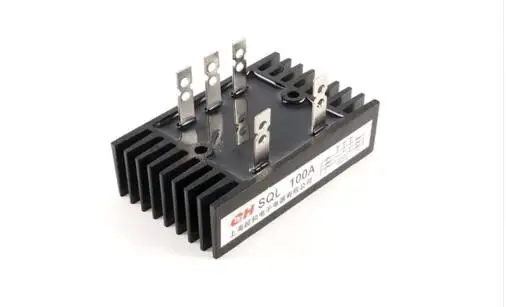

SQL Type 3 Phase Diode Heatsink Bridge Rectifier 100A 1600V