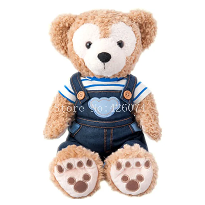 Ковбой Даффи Шелли может медведь плюш для девочек Дети Мягкие животные игрушки для детей Подарки 25 см - Цвет: duffy
