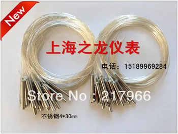 

Free shipping! 100% New 10Pcs latinum resistance PT100 temperature probe PT100 RTD temperature sensor 4 * 30 * 1000mm