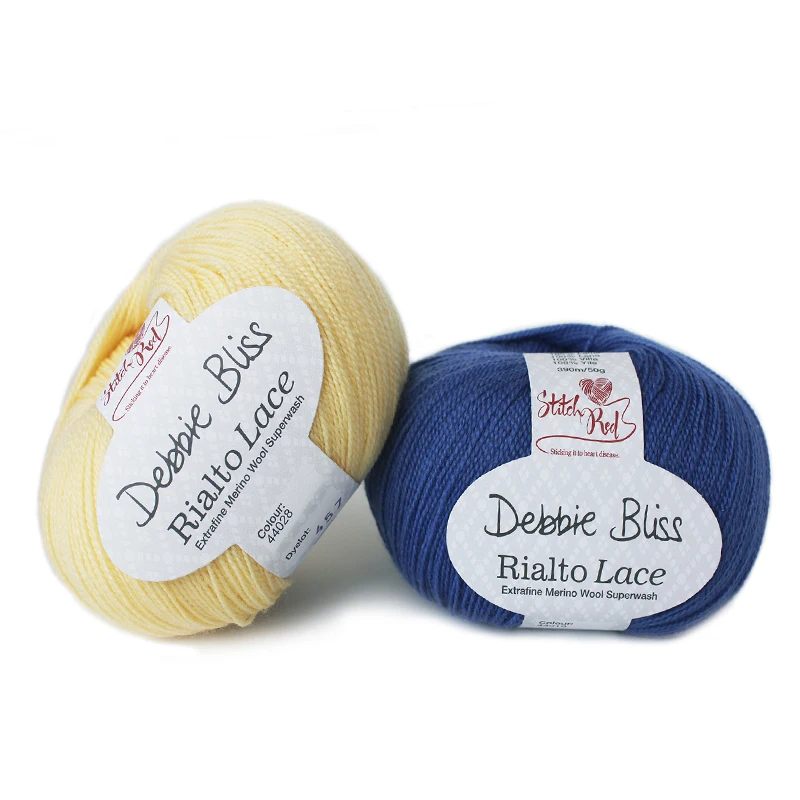 

5*50g ball Rialto Lace 100% Merino Wool Yarn Spring and Summer Hand Knitting Yarn