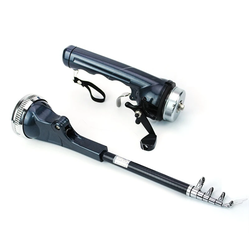 36.5/134 سنتيمتر تلسكوبي البسيطة الصيد قضيب طوي القطب كومبو الفيبرجلاس بكرة إغراء الصيد الغزل قضيب الأسماك معالجة مجموعة خط السلام