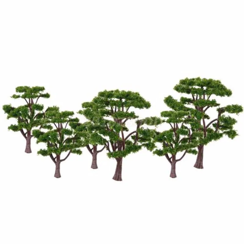 Goede Nieuwe 10 stks set Pastorale Bomen bouwmateriaal productie model boom sc egrave;ne landschap tung boom 10 cm