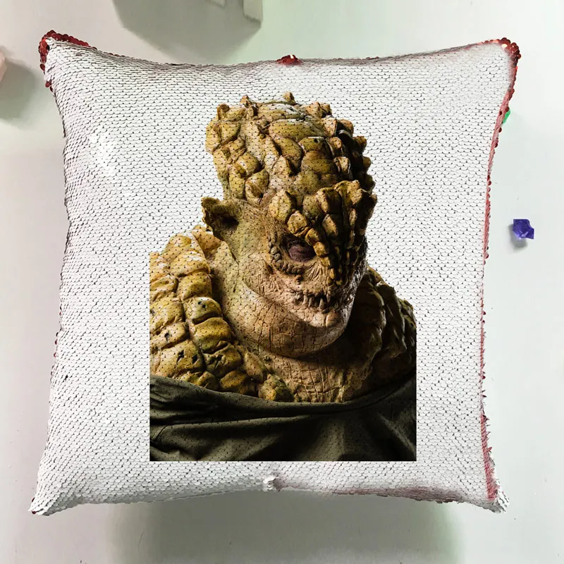 Fashion Movie Cushions Home Decor Couch Pillows Reversible Sequin Pillowcase Glitter Seat Horror Cushion Cover Sofa J050 (11)