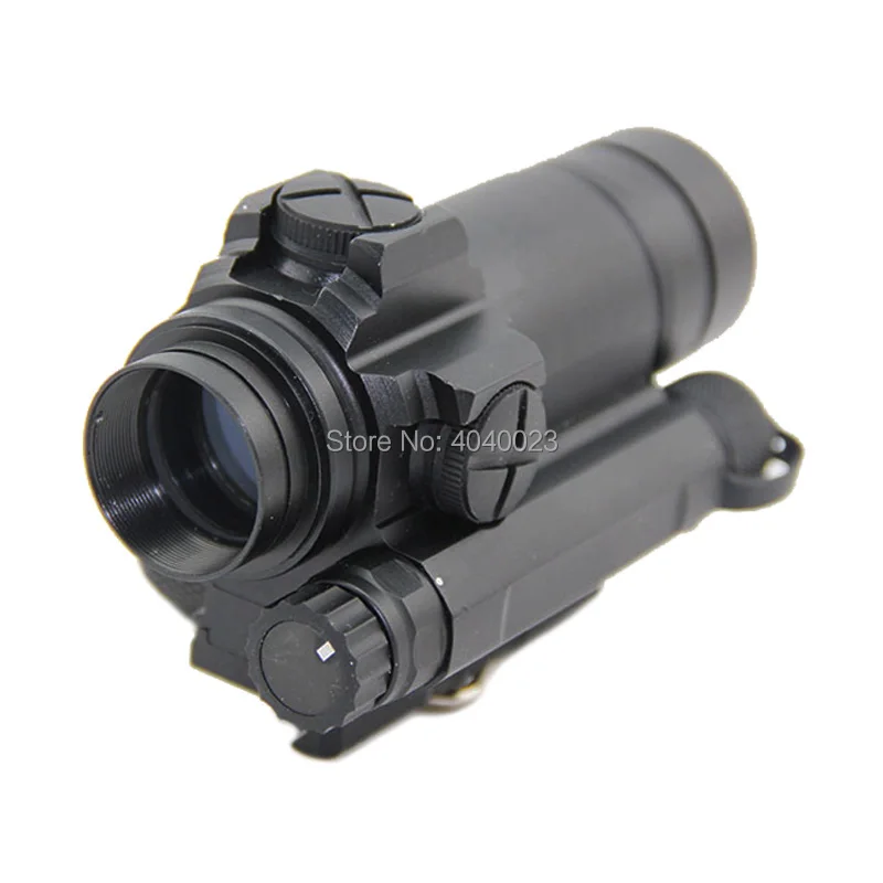 Тактический красный точечный прицел Comp M4 1X33 Red Dot Riflescope охотничий прицел стандартная распорка с крышкой объектива