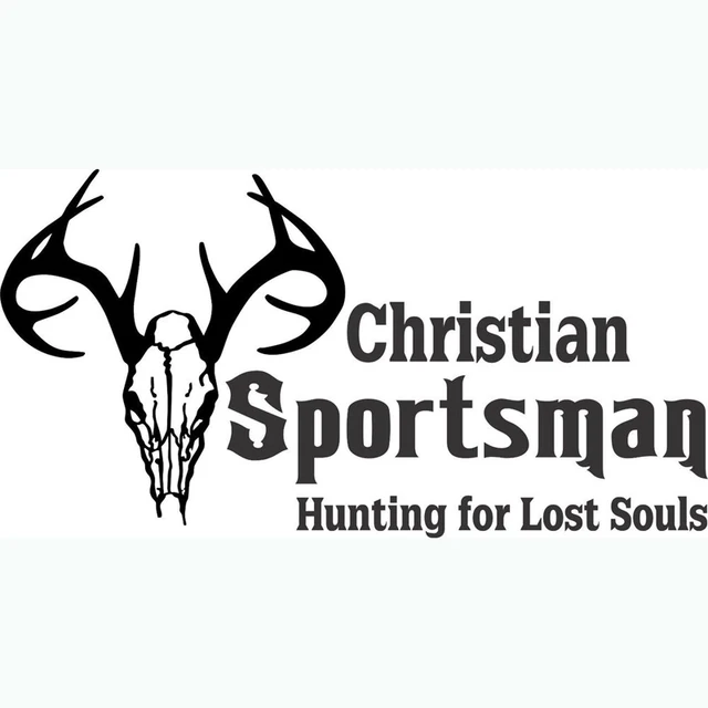 Christian Sportsman Hunting For Lost Souls Religious Wall Sticker