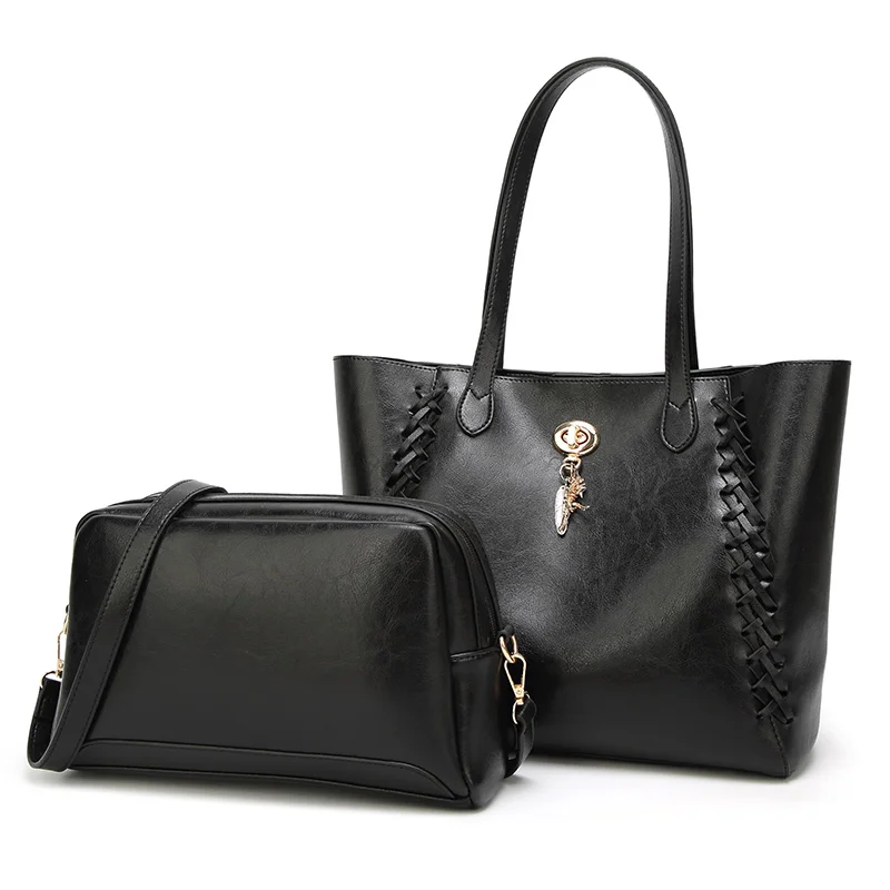 

Women Set Bag Handbag Leather Crossbody Bag Fashion Shoulder Bag sac a main Female Purse Trunk Tote bags for women Large Bolsos