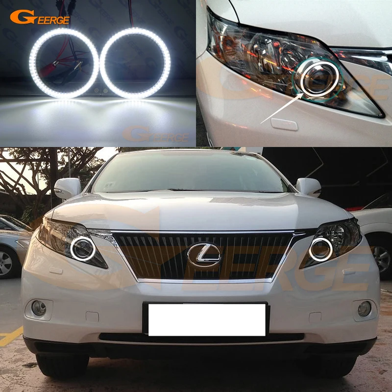

For Lexus RX450h RX350 RX270 2010 2011 2012 smd led Angel Eyes kit Excellent Ultra bright illumination DRL
