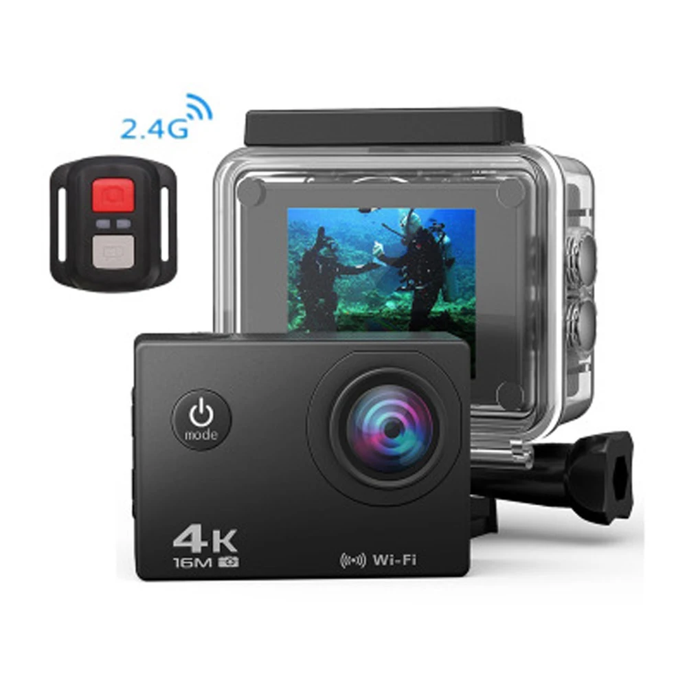 

Camera Type Motion Camera 4K Waterproof Camera 2.4G Remote Control WiFi Underwater Camera