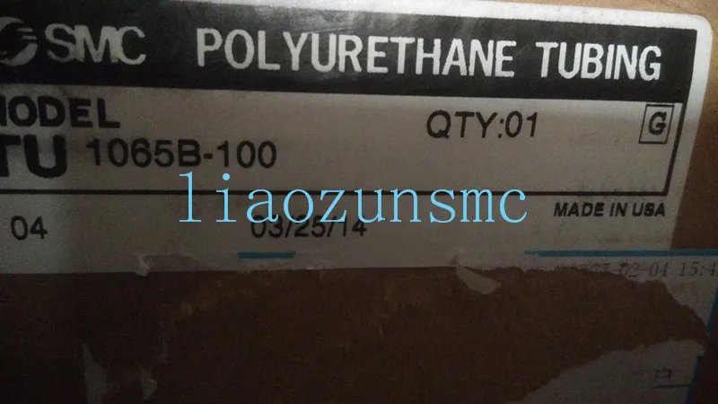 

// TU1065B-100 SMC new original genuine fake trachea nylon tube a penalty