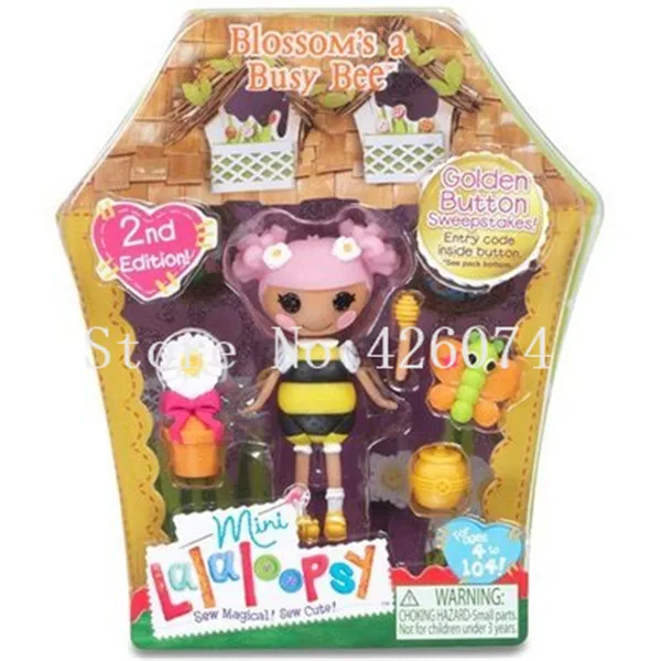 Модные Мини Lalaloopsy фигурки Куклы для девочек детские игрушки украшения детские рождественские подарки - Цвет: Серый