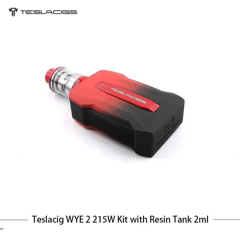 Оригинальная электронная сигарета Teslacigs WYE II 215 Вт TC Комплект двойной батарейный