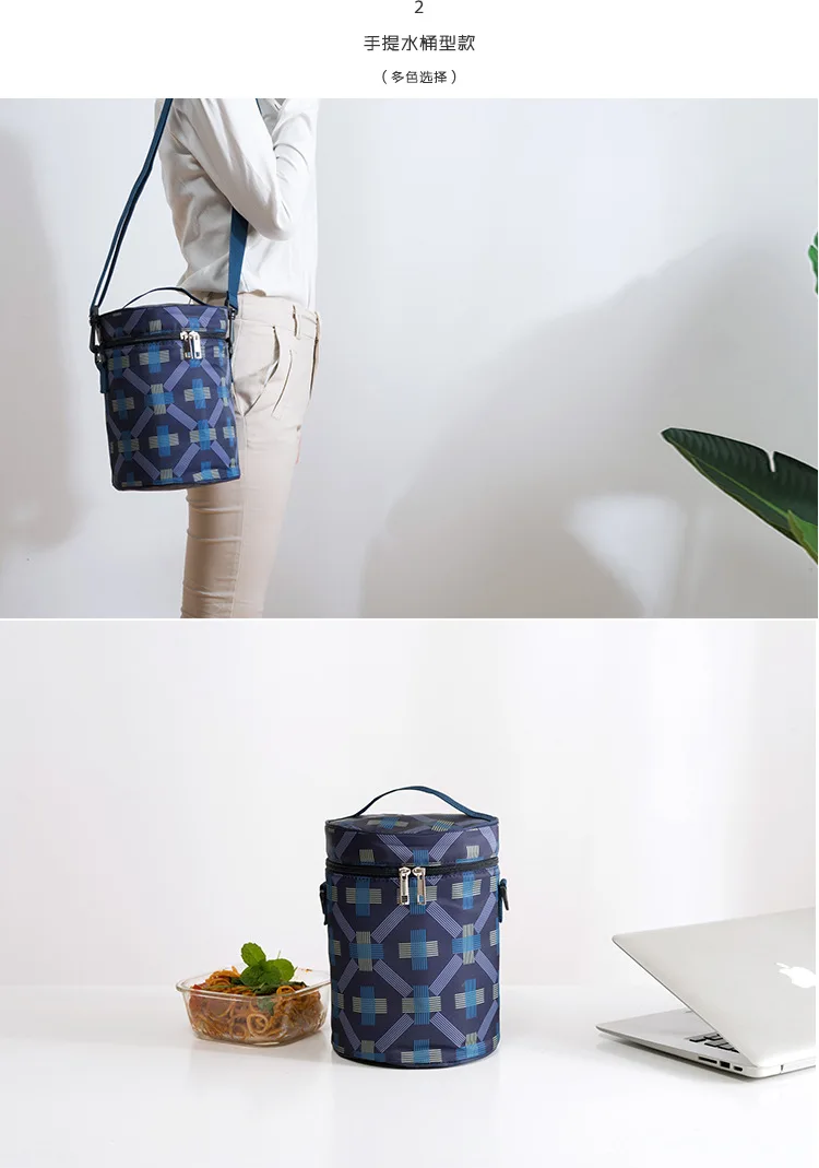 Водонепроницаемый ручной Портативный Термосумка для обедов утепленная снэк-коробка для обеда, для переноски сумка для хранения сумки для пикника сумка для еды-15