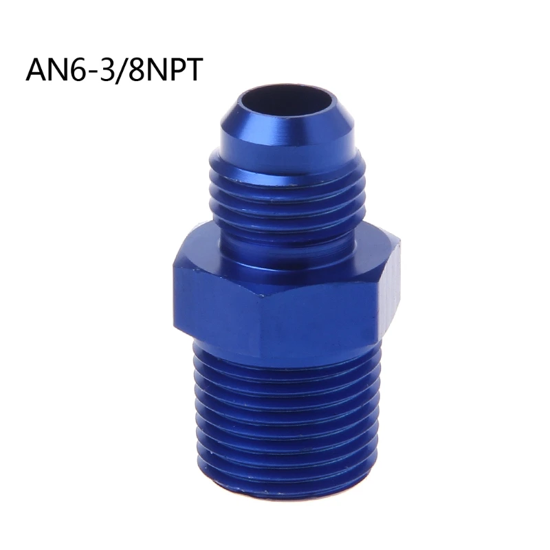 Различные AN6 до 3/8 &quotNPT прямой топливный масляный воздушный шланг фитинг адаптер