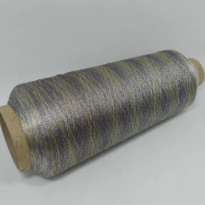 310Dtex Metallic Embroidery Thread Variegated Color 125g 4800Min