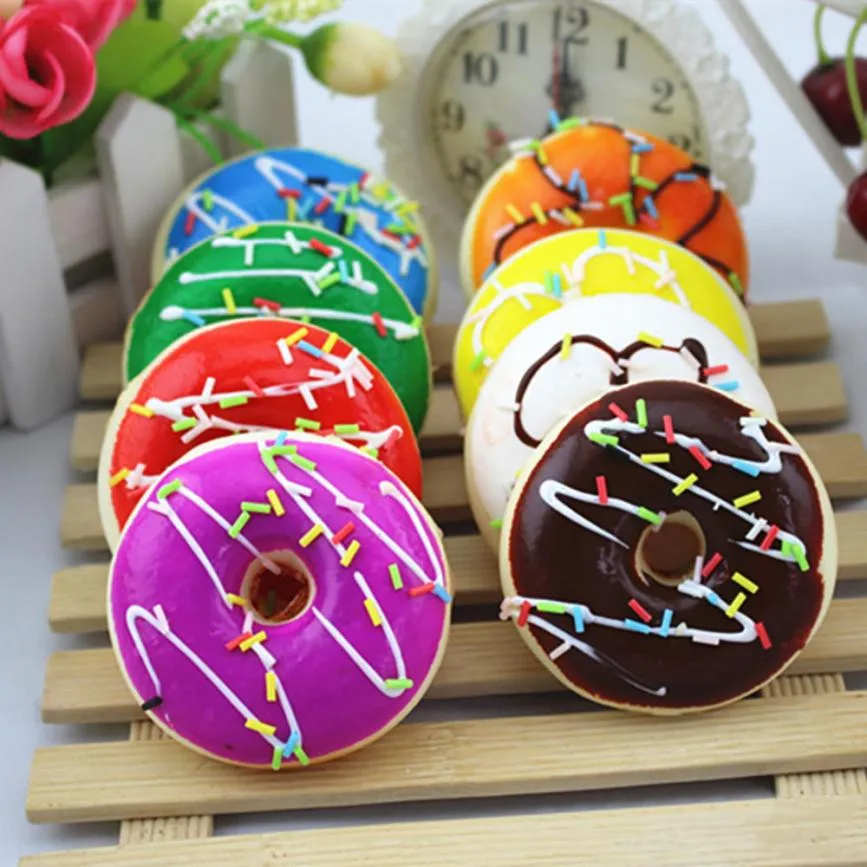 Toys squishy squeeze stress reliever decor toys colourful doughnut scented slow rising toy antistress decompression toy gift #Y1 Toys squishy squeeze stress reliever decor toys colourful doughnut scented slow rising toy antistress decompression toy gift #Y1