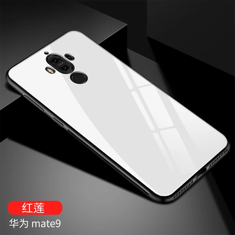 Чехол для huawei mate 9, роскошное закаленное стекло, твердая задняя крышка, Мягкий ТПУ силиконовый бампер для huawei mate 9, чехол, броня, 3d цветы