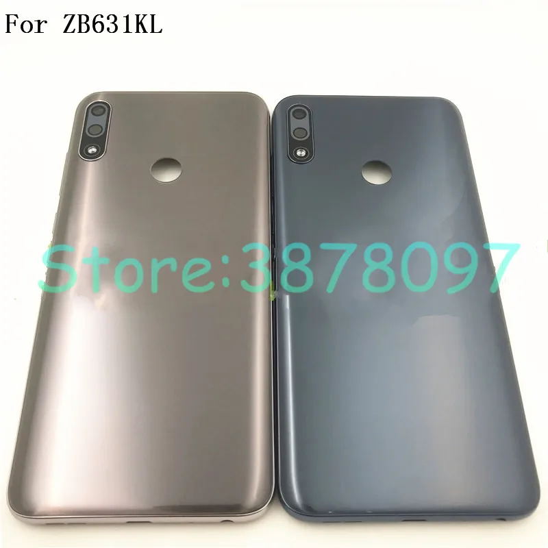 Для ASUS ZB631KL Крышка корпуса батареи для Asus Zenfone Max Pro M2 ZB631KL Корпус чехол с крышкой+ объектив камеры+ логотип