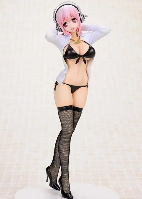 

Anime Nitro+ Skytube Super Sonico Swimsuit Cast Off 1/6 Sexy Girl PVC Removable