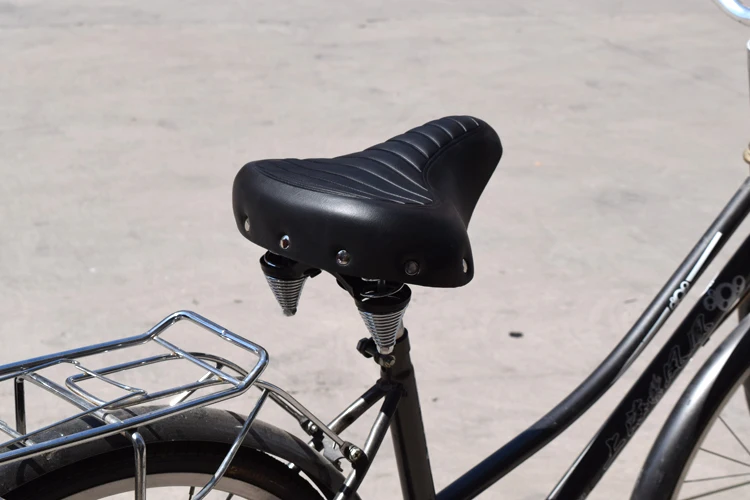 G01 мягкое широкое велосипедное седло, удобное Велосипедное Сиденье, винтажное Велосипедное кожаное седло, велосипедное седло, Сан Марко, запчасти, аксессуары