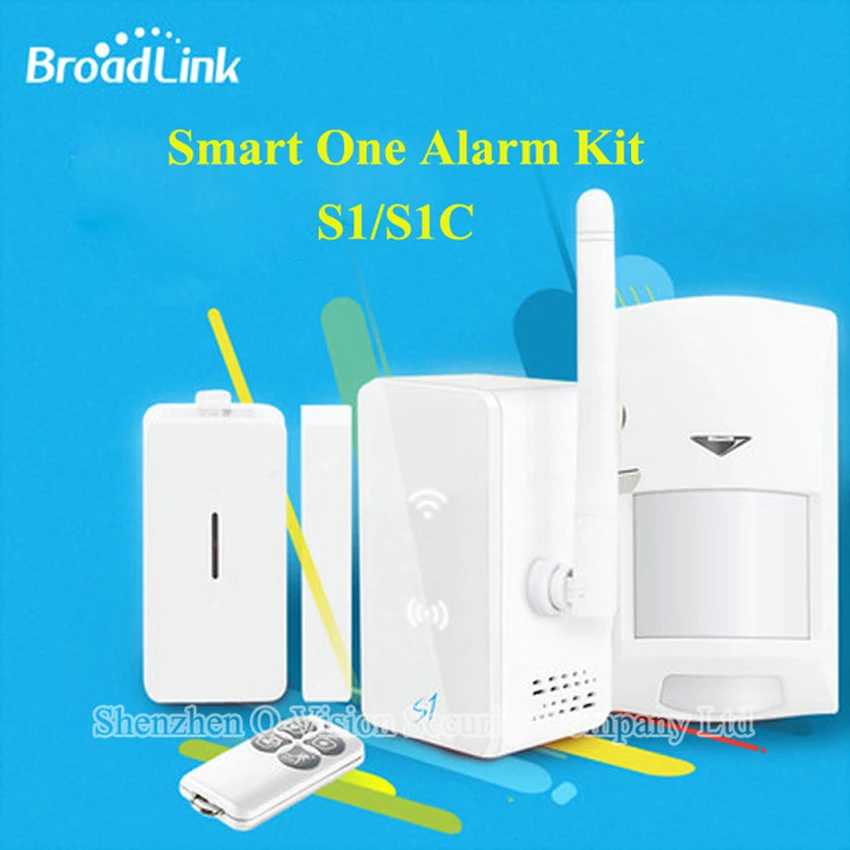 Broadlink S1C Smart Home Kit 433MHZ S1 Smartone Door Sensor Motion Detector Security System Control by IOS Android Automation Broadlink S1C Smart Home Kit 433MHZ S1 Smartone Door Sensor Motion Detector Security System Control by IOS Android Automation