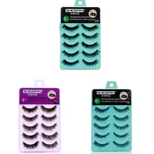 Набор смешанных ресниц 15 пар, натуральные ресницы для макияжа, накладные ресницы для ресниц
