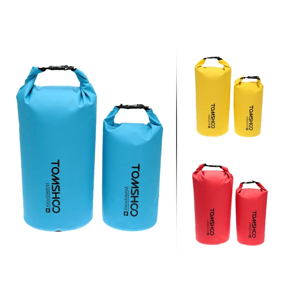 TOMSHOO 10L/20L водостойкий сухой мешок для походы рафтинг каноэ одежда заплыва Кемпинг
