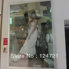 С подсветкой легко открывающийся светодиодный тонкий лайтбокс