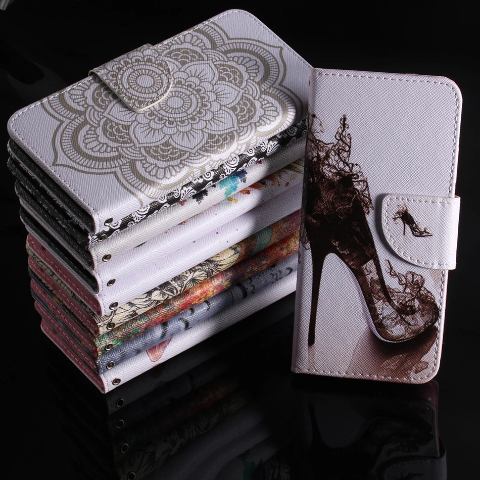 

S3 S4 S5 Mini Case Leather PU Cover Phone Cases for Samsung Galaxy S9 Plus S8 S7 S6 Edge Plus G360 G530 J2 Prime Note 8 G386 B42