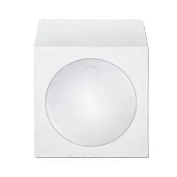 

Bestselling 100 Group Paper CD/DVD Sleeves Cover Casewith Window & Flap