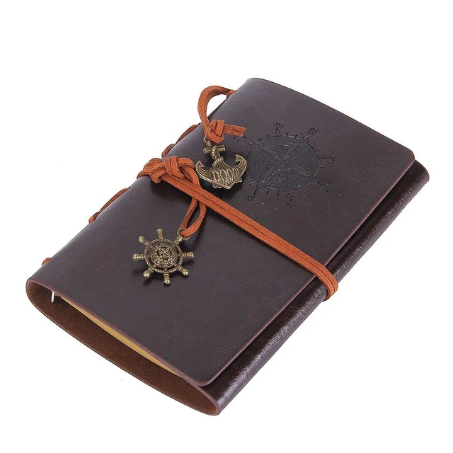 Diarios de cuero con páginas en blanco, diario vintage recargable para  escribir, diario de viaje personal, cuaderno de bocetos para escribir,  regalos