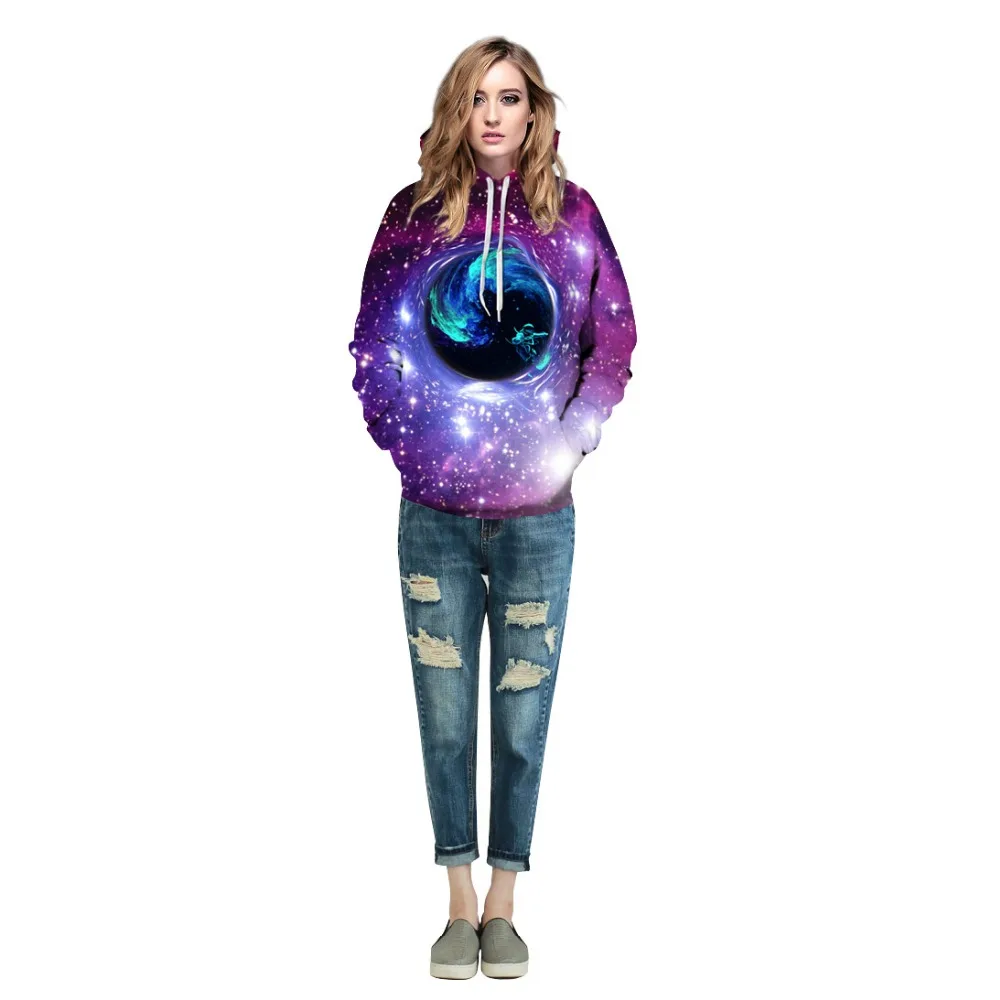 Black hole Earth Galaxy Space Men's Women's Hoodies And Sweatshirts Fashion 3D Printing Hooded Tops Pullovers drop shipping Black hole Earth Galaxy Space Men's Women's Hoodies And Sweatshirts Fashion 3D Printing Hooded Tops Pullovers drop shipping