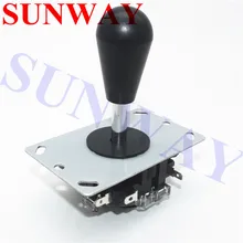 Стиль Sanwa аркадный джойстик с овальным шаром 4/8 способ управления Боевая палка Овальный Topball для игровой машины часть DIY