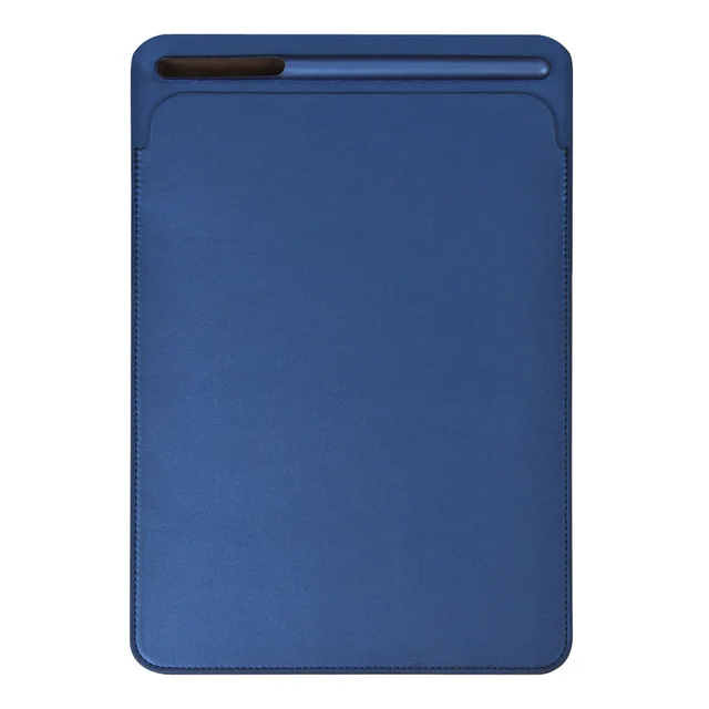 SZEGYCHX чехол для планшета, чехол для нового iPad 9,7-10,5 дюймов, общий чехол из искусственной кожи, чехол, сумка, чехол с карандашом - Цвет: Синий