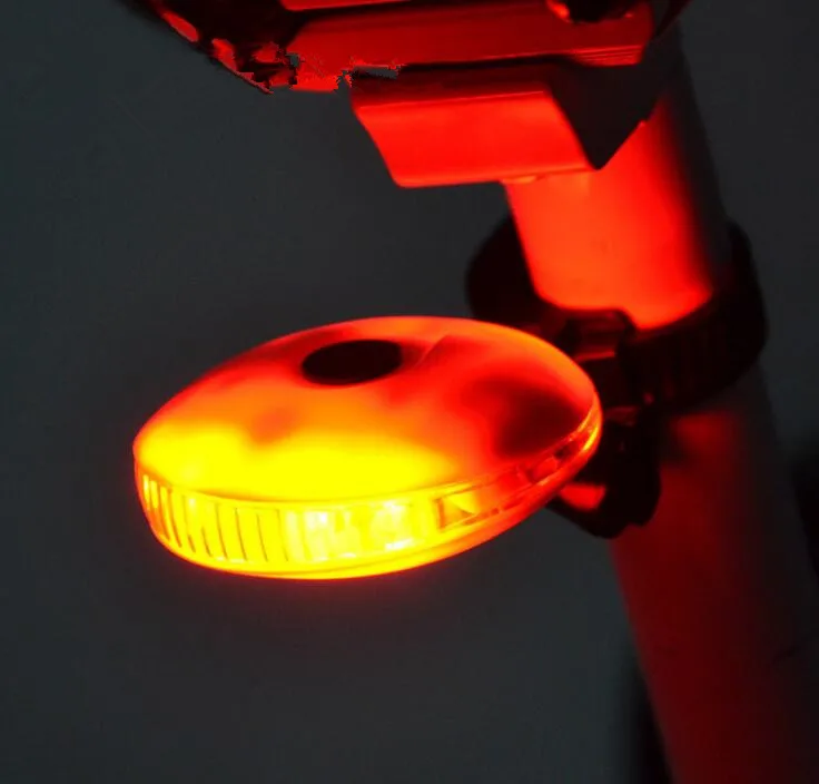 

hot Bike Bicycle 6 LED Taillight Safety Lamp Rear Light 3 Modes New
