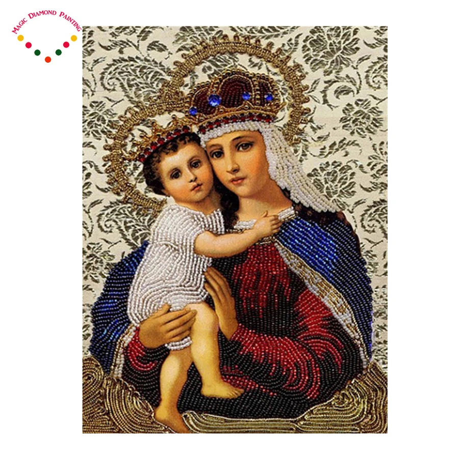 Diamond embroidery portrait 5D diamond cross stitch crystal full