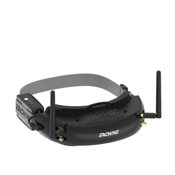

EV200D 1280*720 5.8G 72CH True Diversity FPV Goggles HD Port in 2D/3D Built-in DVR For RC Drone VS EV100D Black White