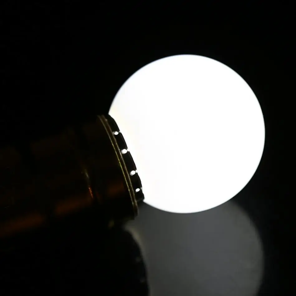 2 Вт E27 Светодиодный светильник многоцветный круглый светодиодный мяч светильник лампа глобус лампа для дома Бар Магазин светильник ing