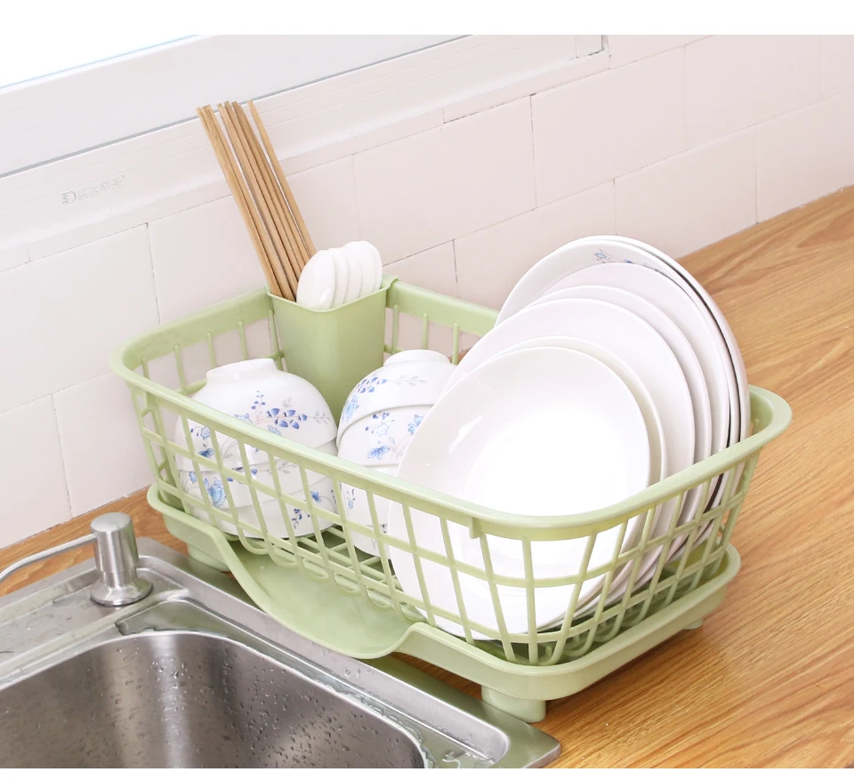 BNBS кухонная столешница лоток большая раковина Сушилка сушилка органайзер для посуды тарелка Подставка для хранения утвари держатель