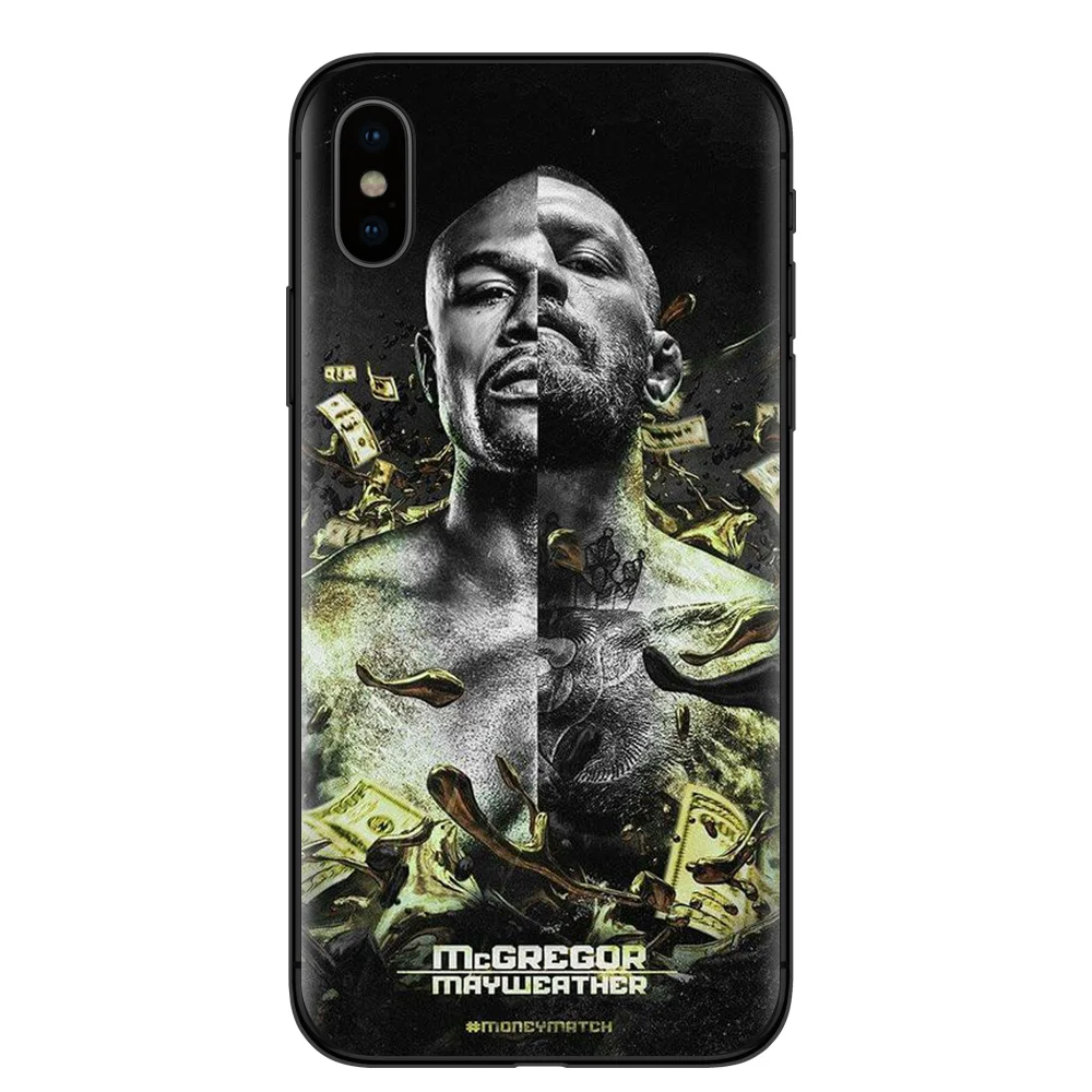 RUIXKJ Conor McGregor Gold King чехол для телефона для iphone 6 6S Plus Мягкая силиконовая задняя крышка для iphone X 8 7 Plus 5 5S SE Fundas