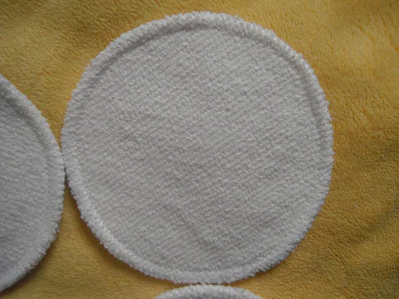 12PCS Reusable hemp Cotton Breast Pad Nursing Pads For Mum Washable Pregnant 12cm Breastfeeding pads