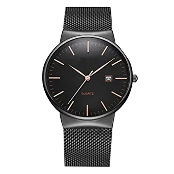 

2018 Mens Date Display Classic Quartz Stainless Steel Wrist Watch F825