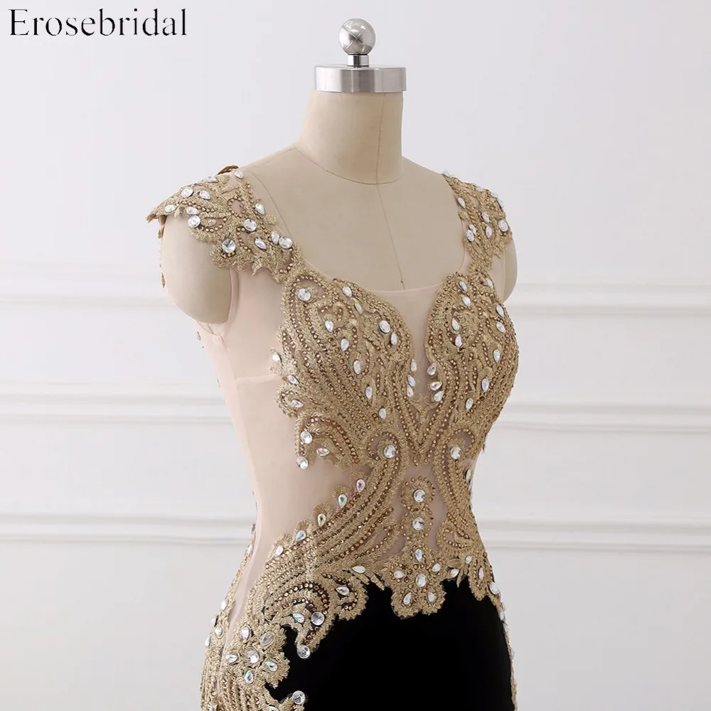 Women Evening Dress Long Party Dresses Long Evening Party Dresses Gold Lace with Sheer Neck Evening Gowns for Women Women Evening Dress Long Party Dresses Long Evening Party Dresses Gold Lace with Sheer Neck Evening Gowns for Women