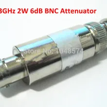DC-3GHz 2 Вт 6dB коаксиальный фиксированной BNC аттенюатор