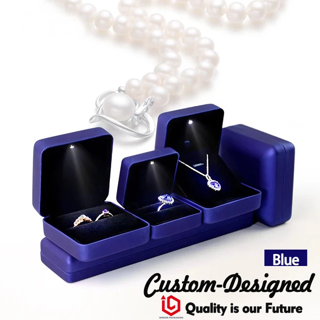 Buy Wholesale Custom design Jewelry Light Box most