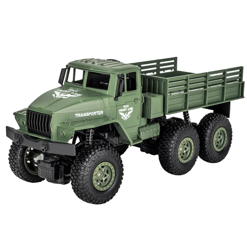 

JJRC Q68 Transporter-7 2.4G 1/18 4WD Military Truck Off-road RC Car RTR Racing Remote Control high-speed RC Drift Cars 2019 new